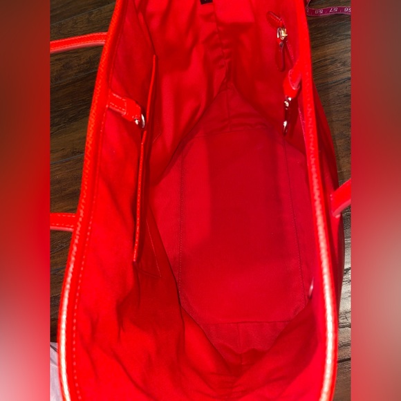 Red Coach Tote - Picture 2 of 8